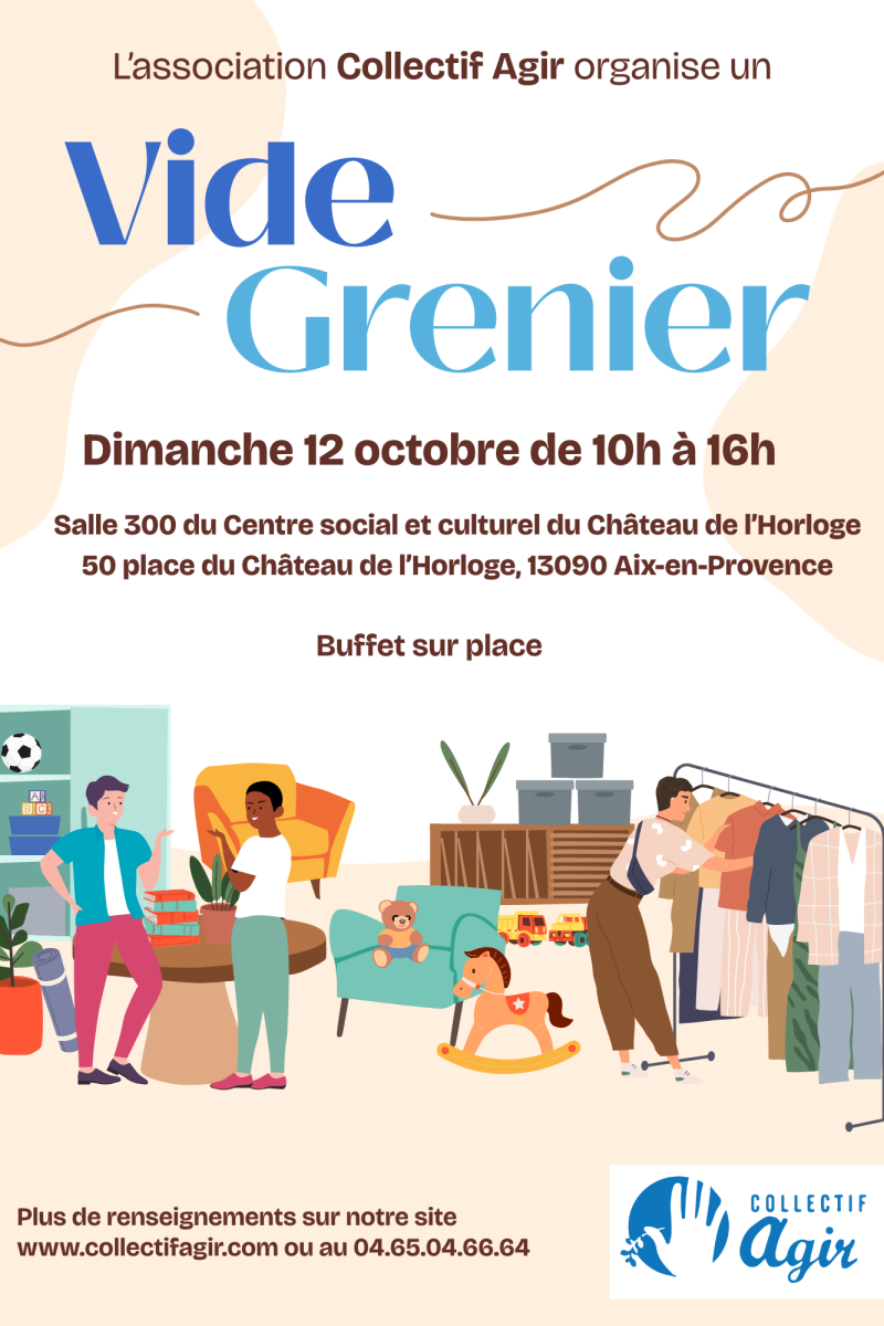 AFFICHE VIDE GRENIER 2025